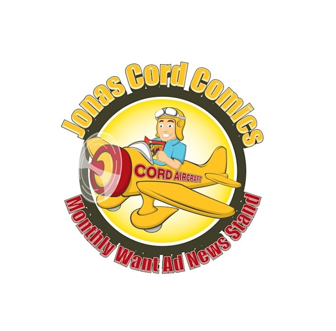 design unique colorful jonas cord comics logo