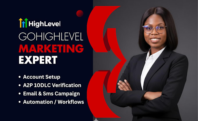 do ghl a2p 10dlc gohighlevel ghl automation go high level email sms workflow va