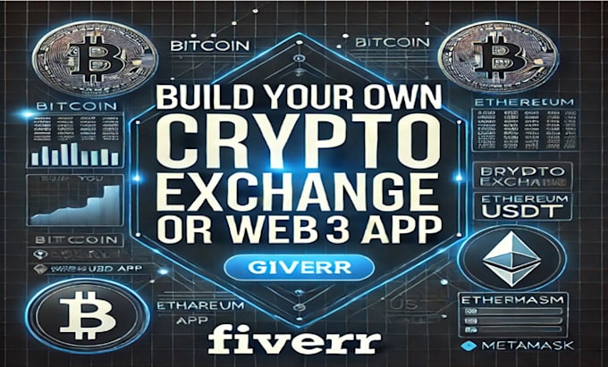 build cryptocurrency exchange platform blockchain app trading app web3 website