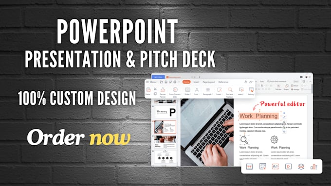 design premium quality presentation in powerpoint