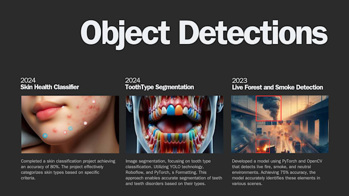 do object detections, image processing