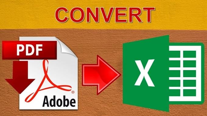 do PDF to excel conversion and data merging and formatting