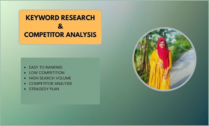 do profitable SEO keyword research and competitor analysis