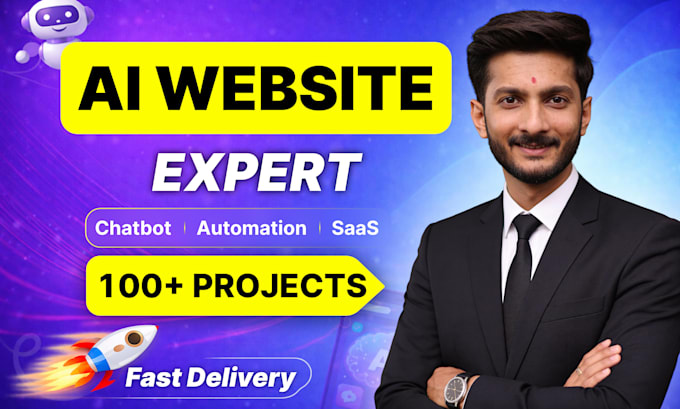 build ai website, ai web app, chatbot and custom saas solution