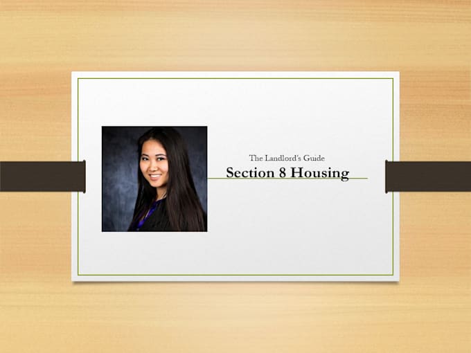 consult on navigating section 8 housing authorities