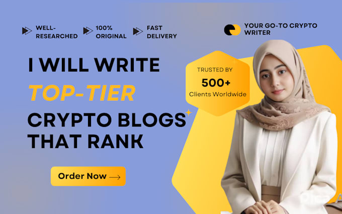 write SEO articles on crypto, nft, bitcoin, and blockchain