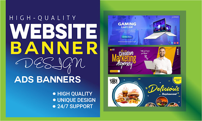 shopify banner, etsy banner, website banner ads