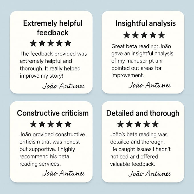 a readers perspective feedback that enhances your work