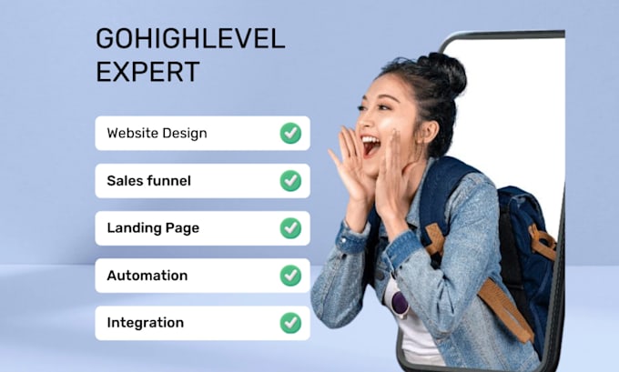 gohighlevel landing page, go high level sales funnel and website, ghl automation