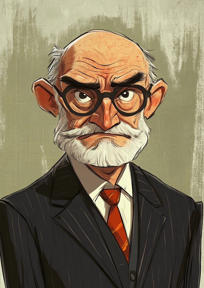 create a political or satirical cartoon