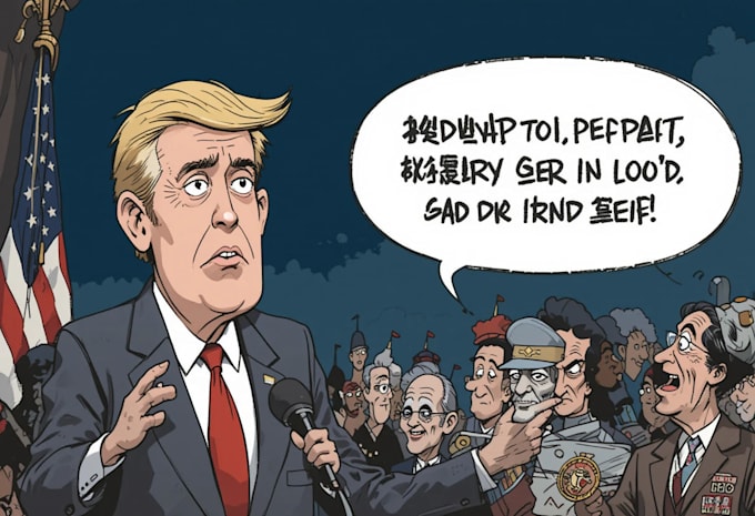 create political and editorial cartoons