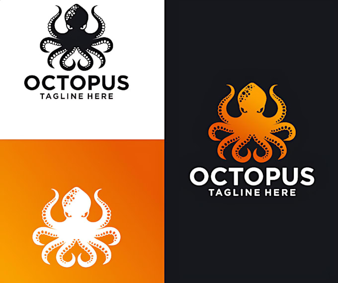 do custom octopus logo design