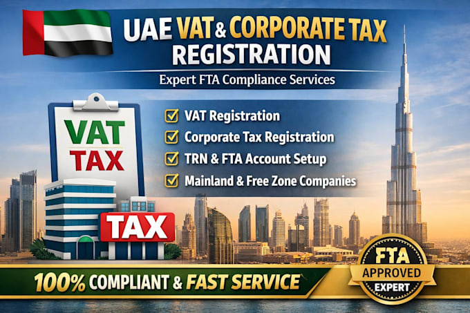 do corporate tax registration and vat registration