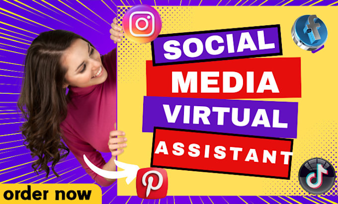 be personal executive virtual assistant social media content manager VA admin