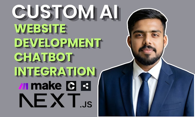 do ai chatbot development, chatbot integration, chatbot app as ai developer