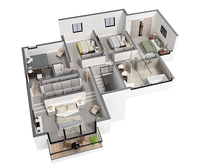 Do 2d and 3d floor plan stamp blueprints city permit mep in chief ...