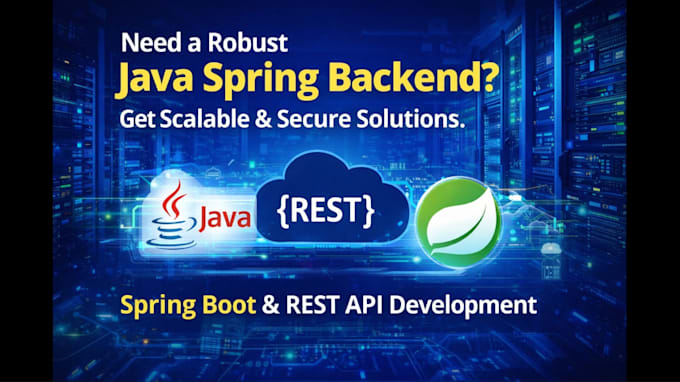 java spring boot backend development