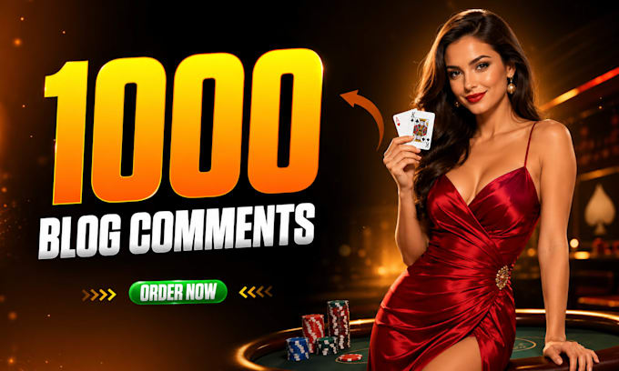 do 1000 unique domains SEO blog comments dofollow backlinks