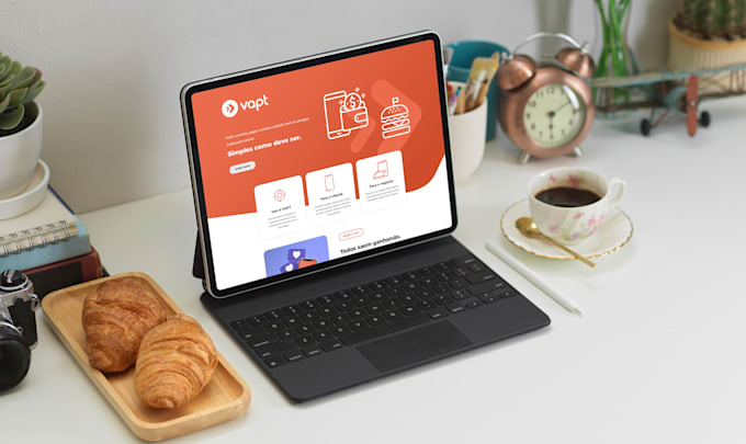 design your landing page