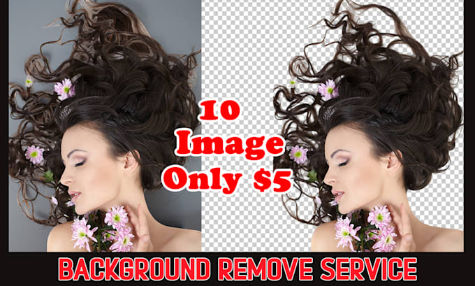 professionally remove or change image background in high resolution