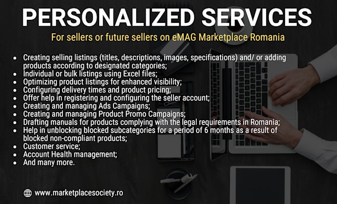 create high quality listing that will sell your product for emag romania
