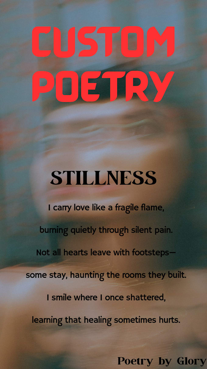 Write heartfelt and creative poems for any occasion by Akulaglory | Fiverr