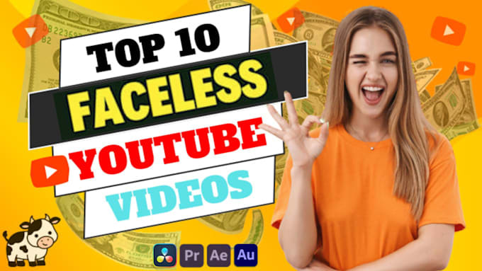 be your faceless youtube video editor
