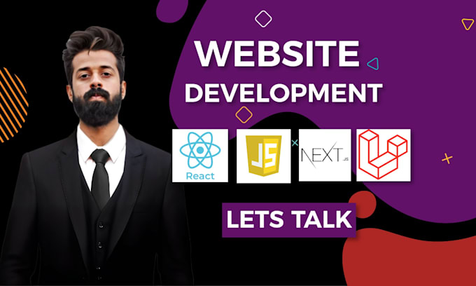 do website development as full stack, backend, frontend, website database expert