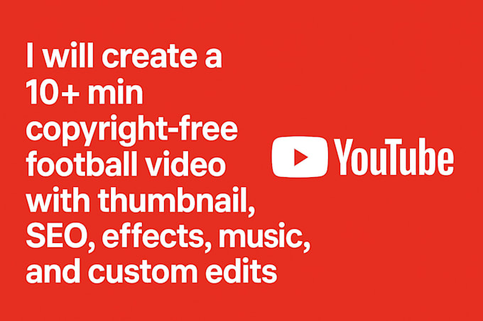 create football video free from copywrite issues