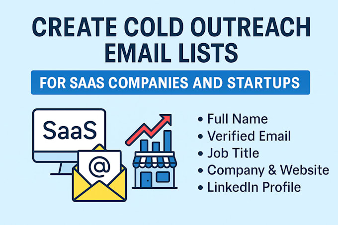 build cold outreach lead list of verified saas buyers