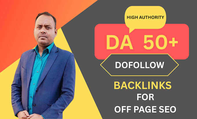 create off page SEO backlink service for website ranking