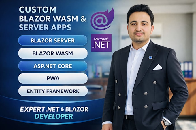 be dotnet, asp dotnet, blazor, maui, pwa, xamarin, apps and project developer