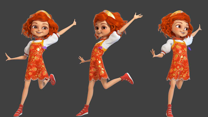 custom 3d cartoon animation, 3d modeling, 3d cartoon character, 3d animation