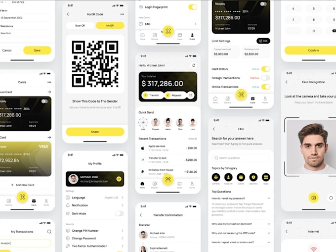 develop fintech app crypto wallet app money transfer app neobank app bank app