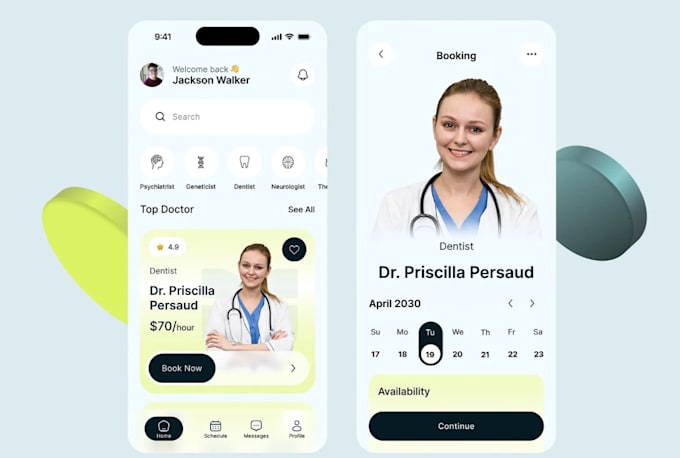 build ticket booking app, appointment booking app, event booking app or website