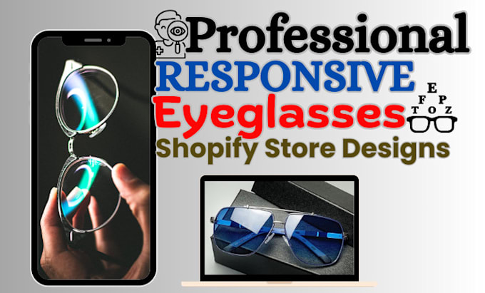 design an eye glasses website google shopify store glasses dropshipping website