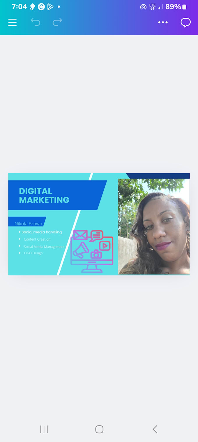 be a professional social meadia mananager and content creater