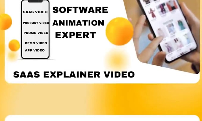 create software saas explainer videos, saas videos, saas demo, app, web promo
