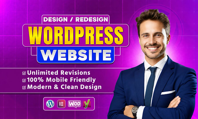 design, redesign or clone wordpress website with elementor pro