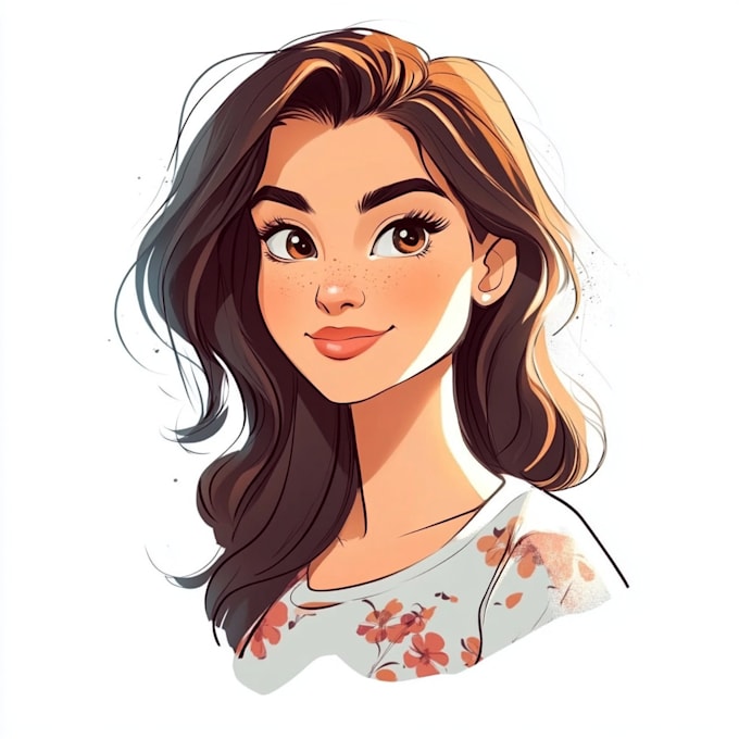 create a cartoon caricature avatar