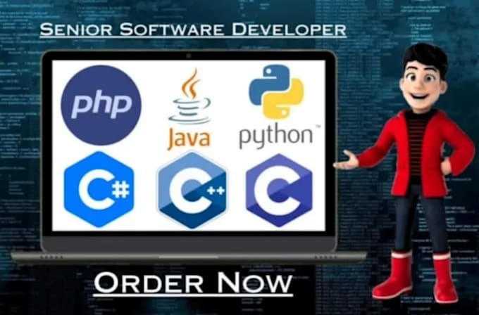 be your coder, do java python c language and php assignment