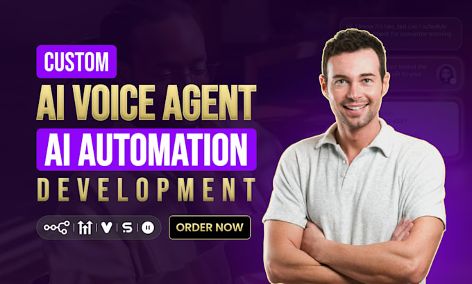 build ai voice agents, ai receptionists and calling bots for leads or support