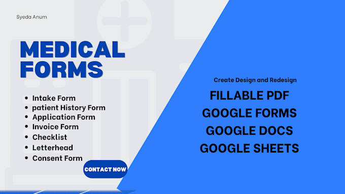 create nurse notes, history and client referral form