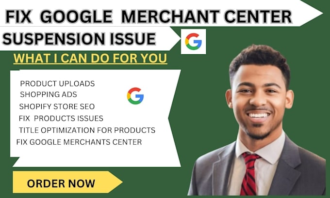 fix gmc misrespsentation issues or setup and optimize google shopping ads