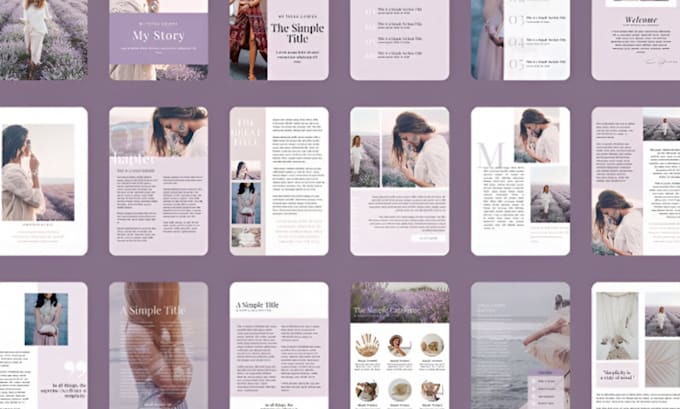 design fillable PDF journal custom planner workbook lead magnet ebook design