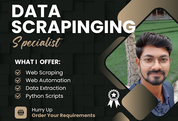do web scraping, data extraction, web scraper in python