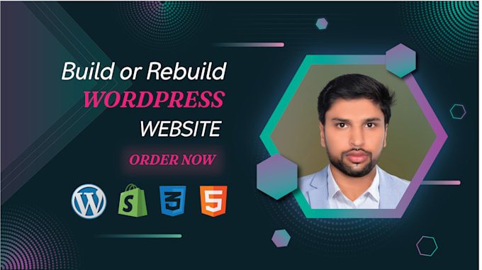 design or redesign a stunning wordpress website