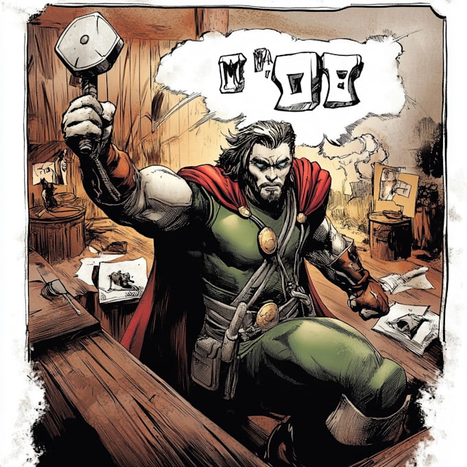 do professional lettering for your comic book
