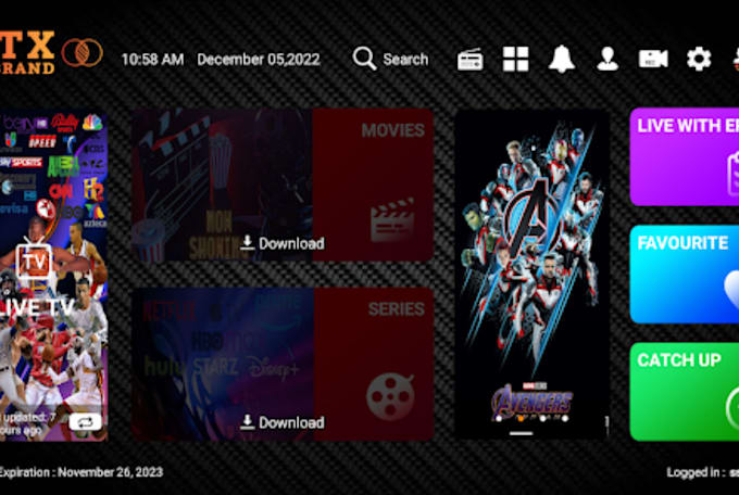 rebrand, develop iptv app