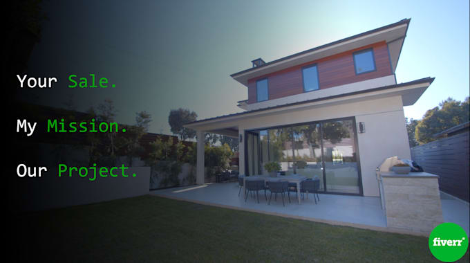 do professional real estate video editing